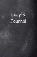 Lucy Personalized Name Journal Custom Name Gift Idea Lucy: (Notebook, Diary, Blank Book) di Distinctive Journals edito da Createspace Independent Publishing Platform