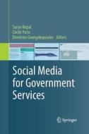Social Media for Government Services edito da Springer International Publishing