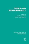 Cities and Sustainability di Joan Fitzgerald edito da Routledge