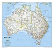 Australia Classic, Tubed di National Geographic Maps edito da National Geographic Maps