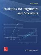 Loose Leaf for Statistics for Engineers and Scientists di William Navidi edito da MCGRAW HILL BOOK CO