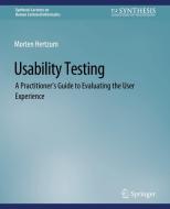 Usability Testing di Morten Hertzum edito da Springer International Publishing