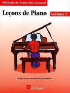 Lecons de Piano, Volume 5 di Fred Kern, Barbara Kreader, Phillip Keveren edito da HAL LEONARD PUB CO