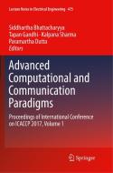 Advanced Computational and Communication Paradigms edito da Springer Singapore