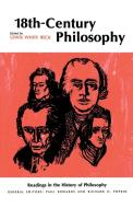 Eighteenth-Century Philosophy di Lewis White Beck edito da Free Press
