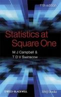 Statistics at Square One di Michael J. Campbell, T. D. V. Swinscow edito da John Wiley and Sons Ltd