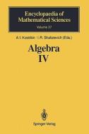 Algebra IV edito da Springer Berlin Heidelberg