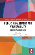 Public Management And Vulnerability edito da Taylor & Francis Ltd
