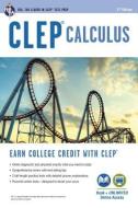 CLEP(R) Calculus Book + Online di Gregory Hill, Mel Friedman edito da RES & EDUCATION ASSN