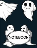 Notebook: Dot-Grid, Graph, Lined, Blank Paper: White Ghost: Notebook Journal, Notebook Marble, Notebook Paper, Diary, 8.5 X 11, di Ethan Rhys edito da Createspace Independent Publishing Platform