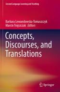 Concepts, Discourses, and Translations edito da Springer International Publishing