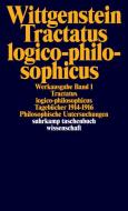 Tractatus logico-philosophicus. Tagebücher 1914 - 1916. Philosophische Untersuchungen di Ludwig Wittgenstein edito da Suhrkamp Verlag AG