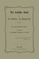 Der deutsche Bund oder: Ob Gotha, ob Bamberg? di Na Schwebemeyer edito da Springer Berlin Heidelberg