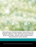 Erysipelas: Everything You Need to Know about the Disease Including Risk Factors, Signs and Symptoms, Treatment and More di Gaby Alez edito da WEBSTER S DIGITAL SERV S