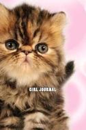 Girl Journal: Cute Cat Journal with 100 Pink Lined Dated Pages di Shundreka Kajuana Fuller edito da Createspace