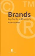 Brands di Clive Lawrence edito da Jordan Publishing Ltd
