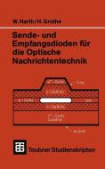 Sende- und Empfangsdioden für die Optische Nachrichtentechnik di Helmut Grothe, Wolfgang Harth edito da Vieweg+Teubner Verlag