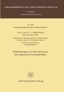 Richtwertvorgabe und Externoptimierung beim spitzenlosen Durchlaufschleifen di Wilfried König edito da VS Verlag für Sozialwissenschaften