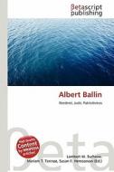 Albert Ballin edito da Betascript Publishing