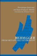 Heidegger Fr Metaphys to Th di Dominique Janicaud, Jean-Francois Mattei edito da STATE UNIV OF NEW YORK PR
