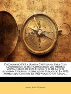 Diccionario De La Lengua Castellana: Par di Manuel Nuez De Taboada edito da Nabu Press