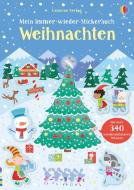 Mein Immer-wieder-Stickerbuch: Weihnachten di Kirsteen Robson edito da Usborne Verlag