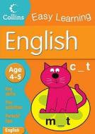 English di Collins Easy Learning edito da Harpercollins Publishers
