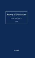 History of Universities, Volume 23/1 di Mordechai Feingold edito da OXFORD UNIV PR