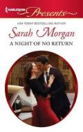 A Night of No Return di Sarah Morgan edito da Harlequin
