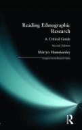 Reading Ethnographic Research di Martyn Hammersley edito da Taylor & Francis Ltd