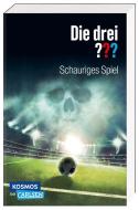 Die drei ???: Schauriges Spiel (Dreifachband. Enthält die Bände: Fußball-Gangster, Fußballfieber, Fußballphantom) di Brigitte Johanna Henkel-Waidhofer, Marco Sonnleitner edito da Carlsen Verlag GmbH