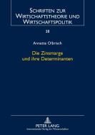Die Zinsmarge und ihre Determinanten di Annette Olbrisch edito da Lang, Peter GmbH