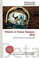 Villains in Power Rangers RPM edito da Betascript Publishing