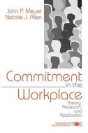 Commitment in the Workplace di John P. Meyer edito da SAGE Publications, Inc