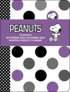 Peanuts 16-Month 2023-2024 Monthly/Weekly Planner Calendar di Peanuts Worldwide LLC, Charles M. Schulz edito da Andrews McMeel Publishing