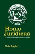 Homo Juridicus di Alain Supiot edito da Verso Books