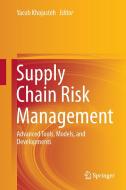Supply Chain Risk Management edito da Springer Singapore