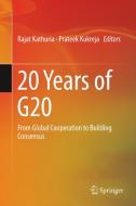 20 Years of G20 edito da Springer Singapore