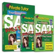 Private Tutor - Writing Book and 2 DVDs - SAT Prep Course [With 2 DVDs] di Amy Lucas edito da Private Tutor