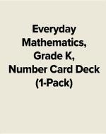 Everyday Mathematics, Grade K, Number Card Deck (1-Pack) edito da GLENCOE SECONDARY