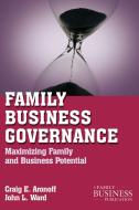 Family Business Governance di Craig E. Aronoff, John L. Ward edito da Palgrave Macmillan