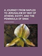 A Journey From Naples To Jerusalem By Way Of Athens, Egypt, And The Peninsula Of Sinai di Dawson Borrer edito da General Books Llc