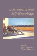 Externalism and Self-Knowledge edito da CTR FOR STUDY OF LANG & INFO