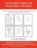 Fun Art Projects (A Coloring book for Preschool Children) di James Manning edito da Simon Hildrew
