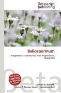 Baliospermum edito da Betascript Publishing