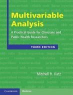 Multivariable Analysis di Mitchell H. Katz edito da Cambridge University Press
