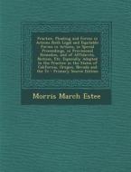 Practice, Pleading and Forms in Actions Both Legal and Equitable: Forms in Actions, in Special Proceedings, in Provisional Remedies, and of Affidavits di Morris March Estee edito da Nabu Press