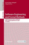 Software Engineering and Formal Methods edito da Springer International Publishing
