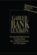 Bank-Lexikon edito da Gabler Verlag