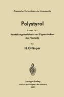 Polystyrol di Helmut Ohlinger edito da Springer Berlin Heidelberg